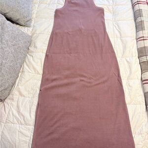 Old Navy Dusty Rose Sleeveless Maxi Dress